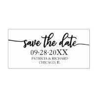 Einfaches, elegantes Skript-Hochzeitbudget Save th