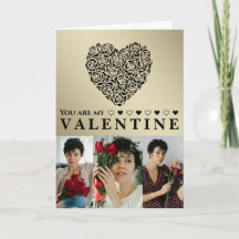 Einfaches elegantes Valentinstag-Foto
