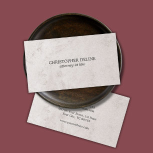 Einfaches elegantes visitenkarte