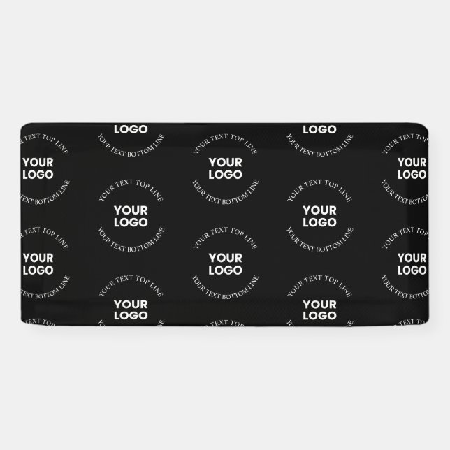 Einfaches Ersetzen von Logos und bearbeitbarem Tex Banner (Horizontal)