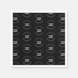 Einfaches Ersetzen von Logos und bearbeitbarem Tex Serviette