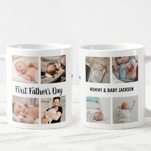 Einfaches erstes Vatertags-Geschenk mit 8 Bildern Kaffeetasse