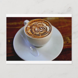 Einfaches Espresso Cup und Saucer Einzigartiges De Postkarte