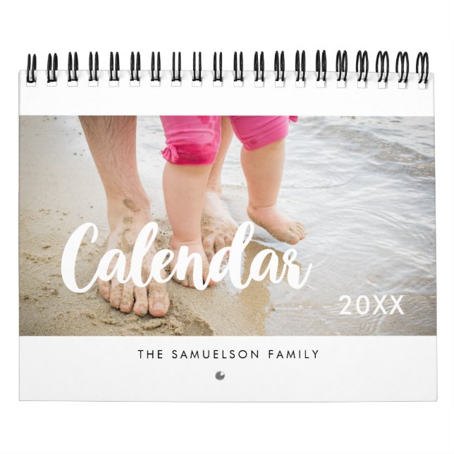 Einfaches Familienkalender 2026 Kalender (Titelbild)