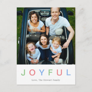 Einfaches farbiges Foto Moderne Weihnachten