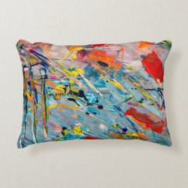 Einfaches Farbkissen Dekokissen