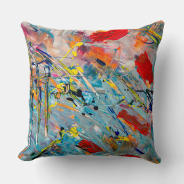 Einfaches Farbkissen Kissen