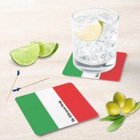 Einfaches, feines italienisches Flag Personalisier