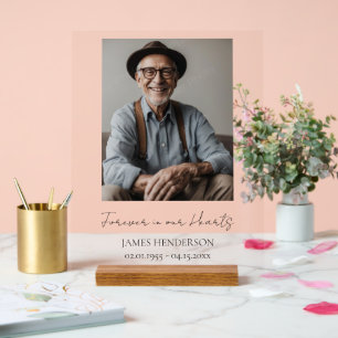 Einfaches Foto Acrylschild