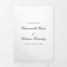 Einfaches Foto Elegante Moderne Hochzeit