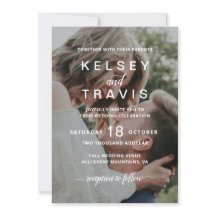 Einfaches Foto Elegante Moderne Hochzeit