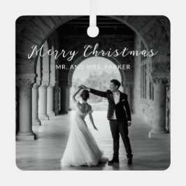 Einfaches Foto Elegante Weihnachten Ornament Aus Metall