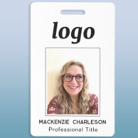 Einfaches Foto-ID Nametag