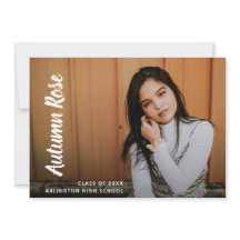 Einfaches Foto Moderner Abschluss