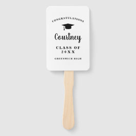 Einfaches Foto Mortar Board Moderner Abschluss Fächer