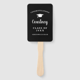 Einfaches Foto Mortar Board Moderner Abschluss Fächer