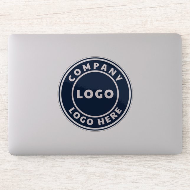 Einfaches Geschäft Logo Firmenmitarbeiter Laptop Aufkleber (Computer)