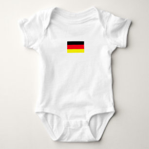 Einfaches Geschenk der Moderne Deutschland Flag So Baby Strampler