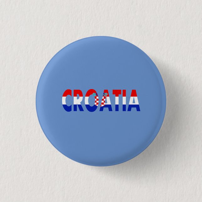 Einfaches Geschenk für die Staatsflagge Bulgariens Button (Vorderseite)