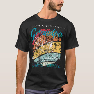 Einfaches Grandpas-Trombone-T-Shirt für G T-Shirt