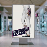 Einfaches graues gotisches Halloween-Party Leggings<br><div class="desc">Einfaches graues Design mit gotischen Elementen und spukhaften Rose auf einem Spinnennetz. Dieser Artikel ist Teil der Kollektion "Gotisches Party",  wo Sie viele Party-Vorräte für das beste sprichwörtliche Party aller Zeiten finden können!</div>