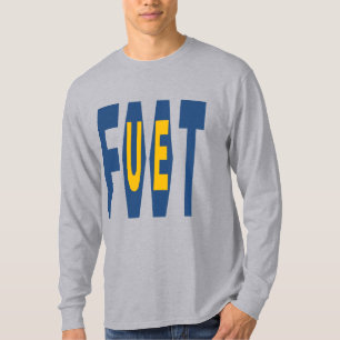 Einfaches graues T-Shirt  FOOT   EUROPÄISCHE UNION