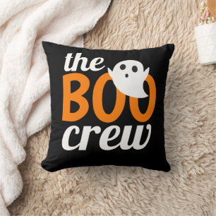 Einfaches Halloween-Crew-Gespenst Kissen