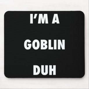 Einfaches Halloween-Kobold-Kostüm-Shirt für Männer Mousepad