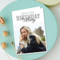 Einfaches Happy Birthday Anniversary Foto