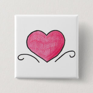 Einfaches Herz Button