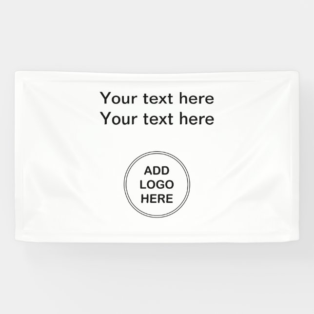 Einfaches Hinzufügen Ihres Logo-Banners Banner (Horizontal)