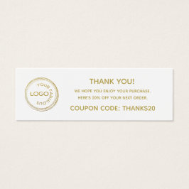 Einfaches Hinzufügen Ihres Logos dank Beilage