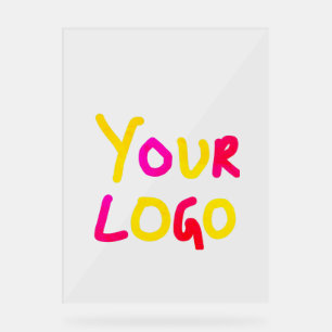 einfaches Hinzufügen Ihres Logos/Designs zu Ihrem Acrylschild