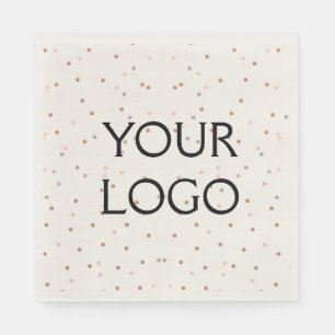 einfaches Hinzufügen Ihres Logos/Designs zu Ihrem Serviette