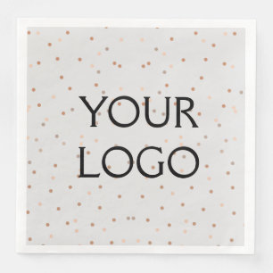 einfaches Hinzufügen Ihres Logos/Designs zu Ihrem  Serviette