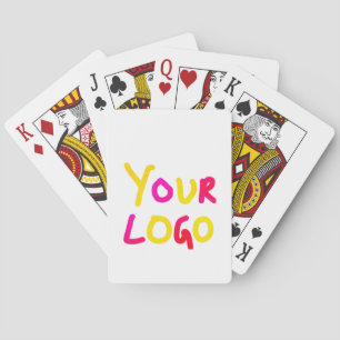 einfaches Hinzufügen Ihres Logos/Designs zu Ihrem  Spielkarten