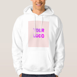 einfaches Hinzufügen von Logo/Design hier Text Hoodie