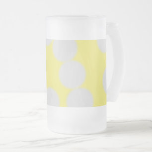 einfaches Hinzufügen von Text-Monogramm-Foto Mattglas Bierglas