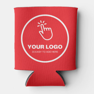 Einfaches Hochladen Ihres Logos mit benutzerdefini Dosenkühler