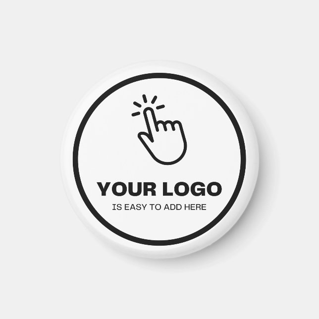 Einfaches Hochladen Ihres Logos mit benutzerdefini Magnet (Vorne)