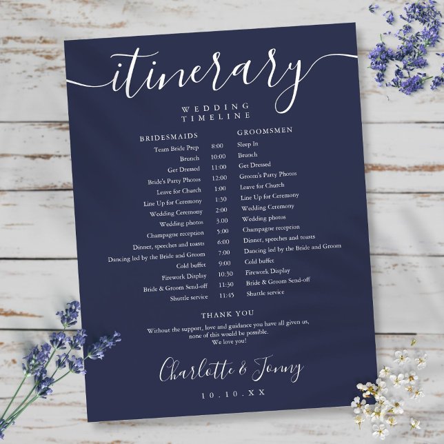 Einfaches Hochzeitsskript für Navy (Von Creator hochgeladen)