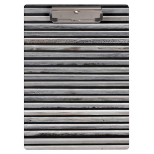 Einfaches Holzstreifenmuster Klemmbrett