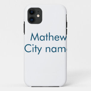 einfaches initialbuchstabe monogramm fügen sie ihr Case-Mate iPhone hülle