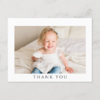 Einfaches Kindergeburtstag Vielen Dank Post Card