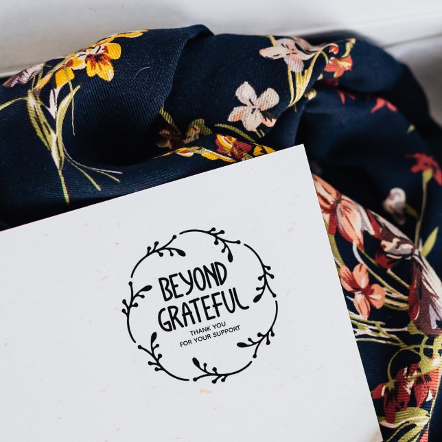 Einfaches Kraut über das Dankbare hinaus Gummistempel (Von Creator hochgeladen)