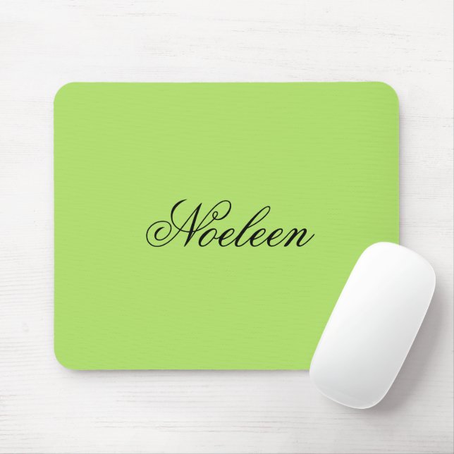 Einfaches Limoner individuelle Name Mousepad (Mit Mouse)
