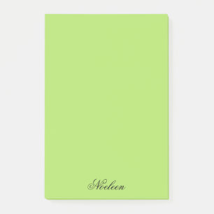 Einfaches Limoner individuelle Name Post-it Klebezettel