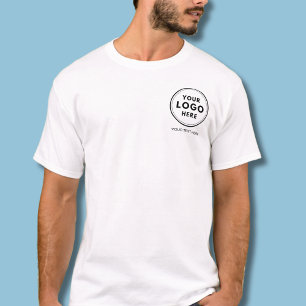 Einfaches Logo-berufliche T-Shirt