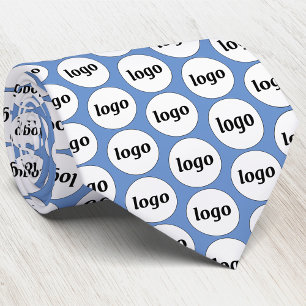 Einfaches Logo Business Blaue Krawatte