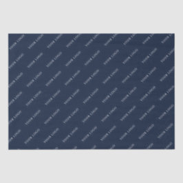 Einfaches Logo für Navy Custom Business-Markenzeic Seidenpapier